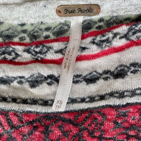 Free People Long Sleeve Waffle Shirt - XS - Picture 7 of 11